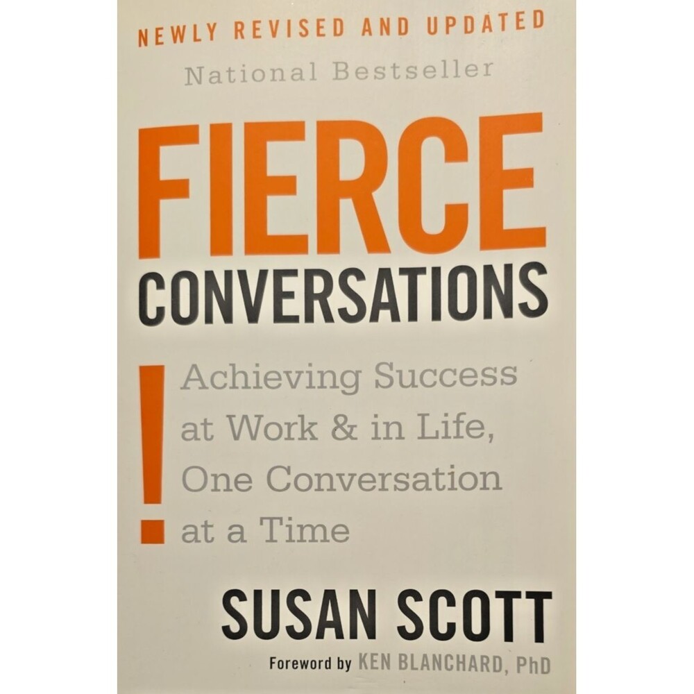 Fierce Conversations by Susan Scott (Paperback Book) Business, Self Help